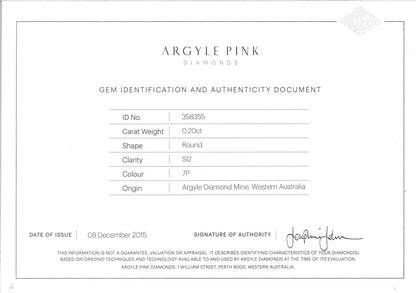 ROUND 7P SI2 1=0.20ct